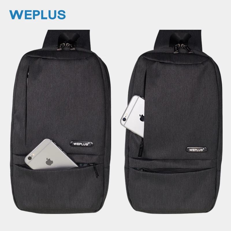 WEPLUS, большие сумки через плечо для мужчин, многофункциональная, анти вор, дорожная сумка на плечо, сумка-мессенджер для подростка