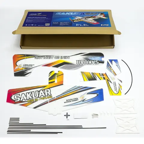 RC Epp Micro Interior Plane 3D F3P Sakura Radio Controlled Electric Plane 420mm Wingspan Unmounted Need to Build Airplane Ah RC Epp Micro Interior Plane 3D F3P Sakura Radio Controlled Electric Plane 420mm Wingspan Unmounted Need to Build Airplane Ah