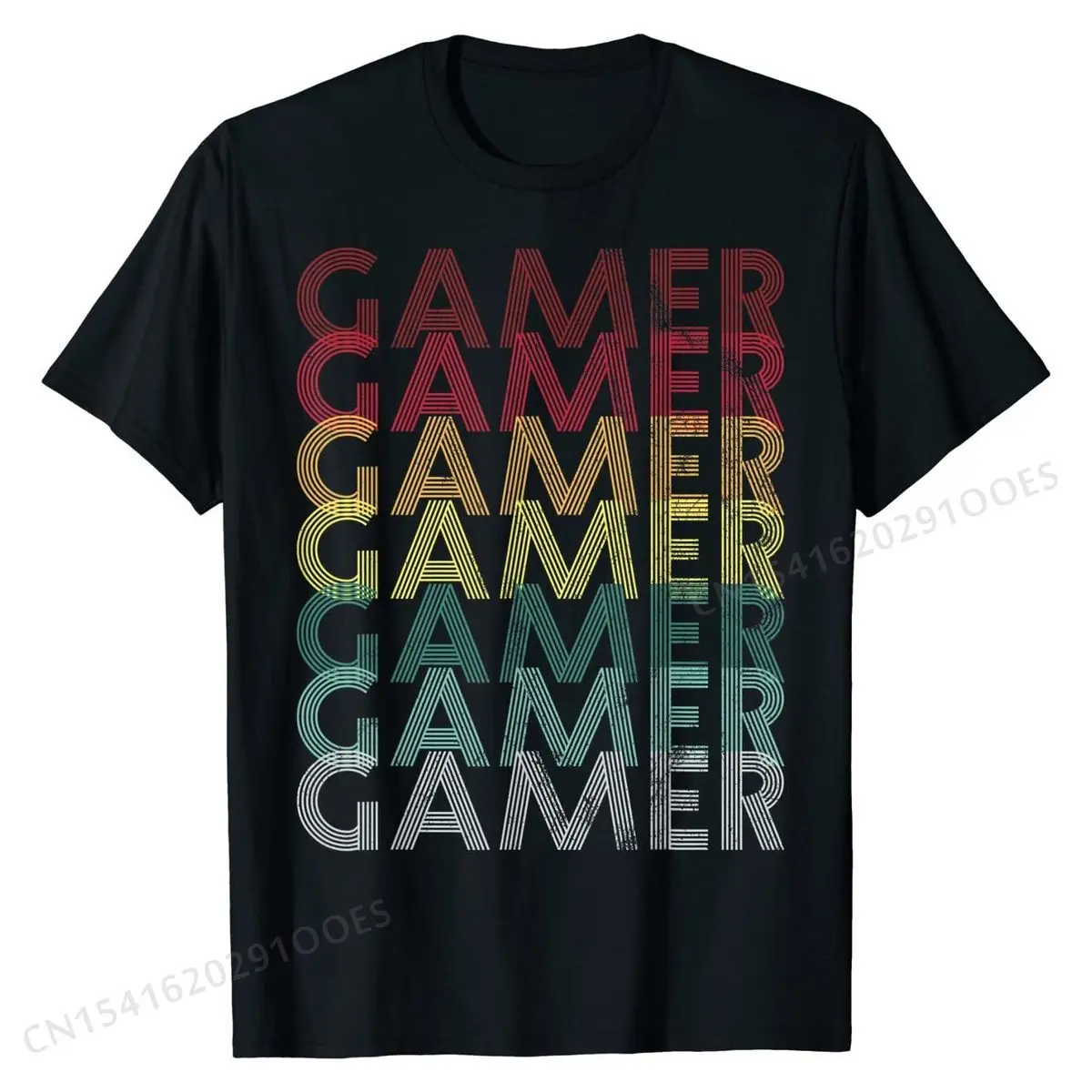 

Gamer Retro 70s Gift Game Funny T-Shirt Cotton Top T-shirts for Men Casual Tops Shirts Funky Cool