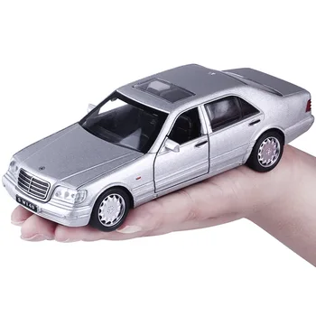 

1:32 S W140 Sound light Alloy pull-back vehicle Model Diecast Model Car For Collectible & Gift