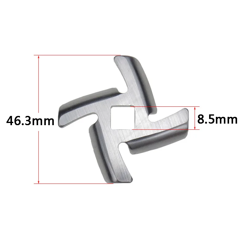 2 шт. нож для мясорубки лезвия запасные части Panasonic Erison Maxwell Rolsen Polaris Scarlett Mystery|meat