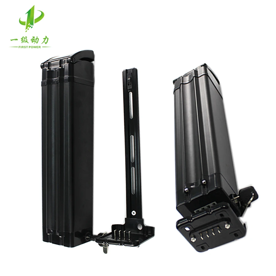 

Light Weight Portable 36V 10AH With Charger Plug Sliver Fish Electric Bicycle Battery