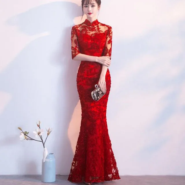 Роскошное Макси-Платье С О-образным вырезом для молодых девушек, Vestidos, с блестками, Mexh, платье для женщин, с рукавом до локтя, длинное вечернее платье, большой размер 3XL