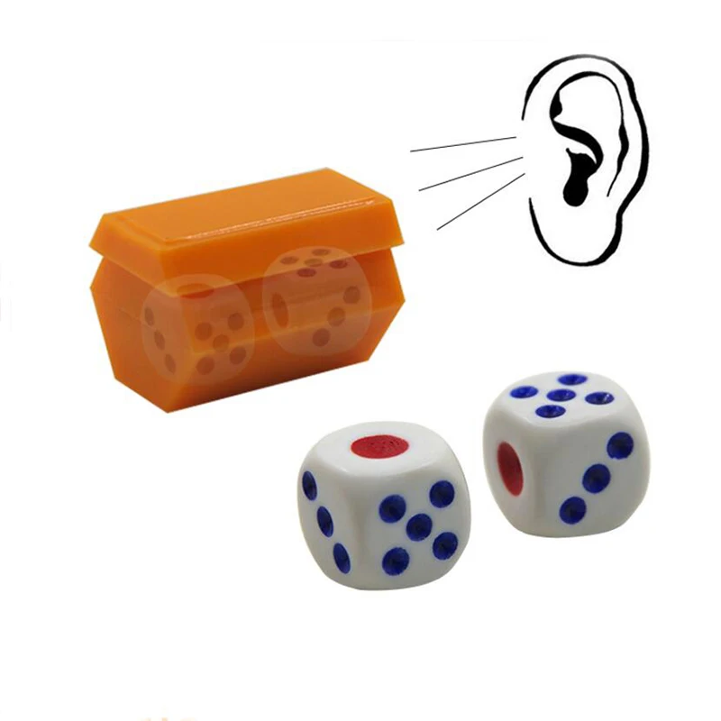 

Talking Dice Prediction Magic Dice Kids Magic Tricks Children Magia Toys Easy Close Up Street Performance Wholesale and Retail