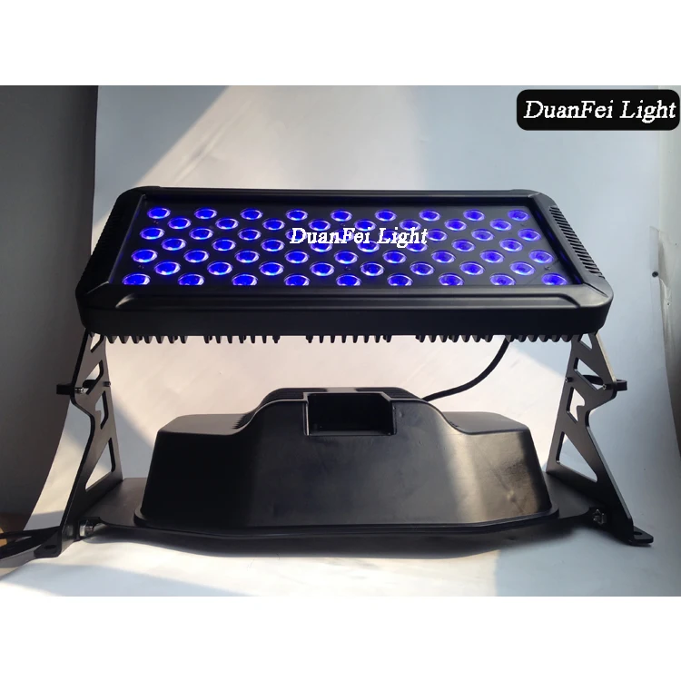 С flycase 6 шт. алюминиевый корпус наружный светодиодный rgbw городская цветная лампа 6x10 Вт rgbw 4в1 светодиодный настенный светильник водонепроницаемый