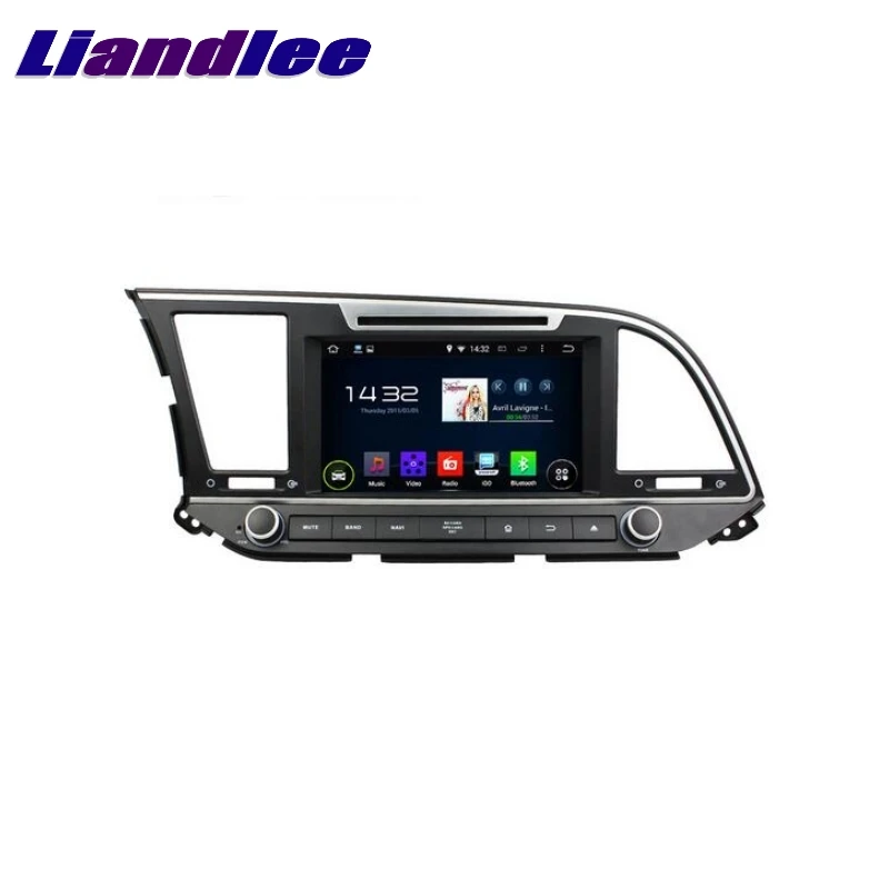 Для HYUNDAI Elantra Avante~ LiisLee автомобильный мультимедиа, ТВ DVD gps аудио Hi-Fi Радио Стерео стиль навигация NAVI