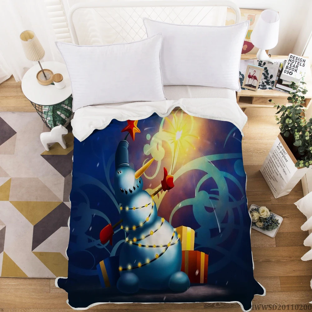 

Milsleep 2021 Bed New Design Hot Sale Fashion Christmas Blankets 1pc 150*200CM & 200*230CM