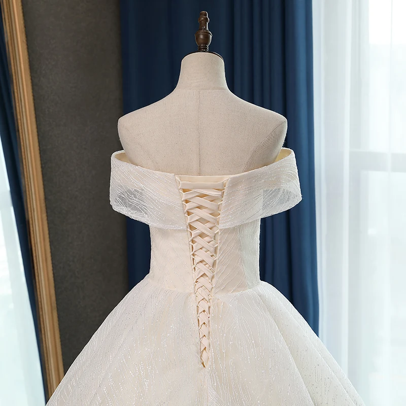 Fansmile новое качество Vestido De Noiva кружевные свадебные платья размера плюс Индивидуальные свадебные платья свадебное платье FSM-061F