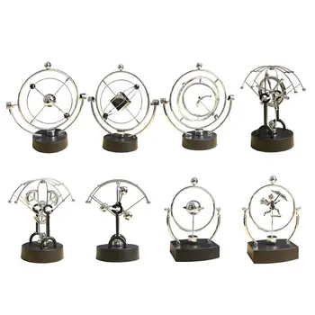 

Electronic Perpetual Motion Desk Toy Home Decoration Newton Chaotic Pendulum