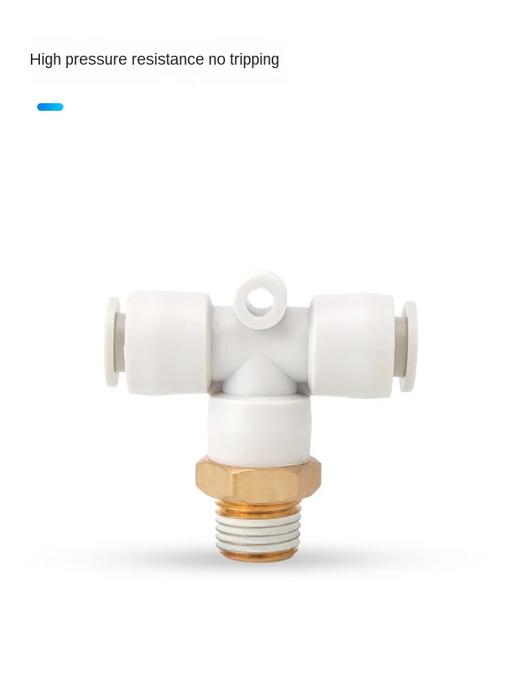

SMC Type Airway Quick Coupling KQ2T Series Tee External Thread Pneumatic Connector Plug 4-16mm Air Pipe Quick Plug