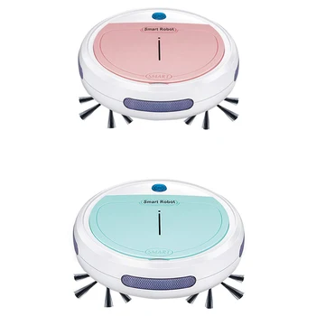 

3-In-1 Robot er/Vacuum/Mop, Rechargeable Automatic Smart Robot Vacuum Cleaner Edge Cleaning Suction er for Pet Hair, C