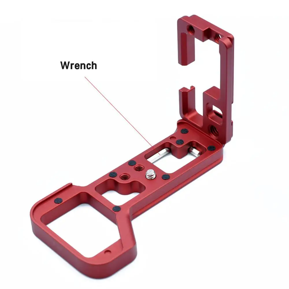 BGNing Aluminum Quick Release L Plate Extension Bracket Camera Holder for Sony a7R IV /A7M4 /A7R4 /A92 Tripod Head Adapter Board
