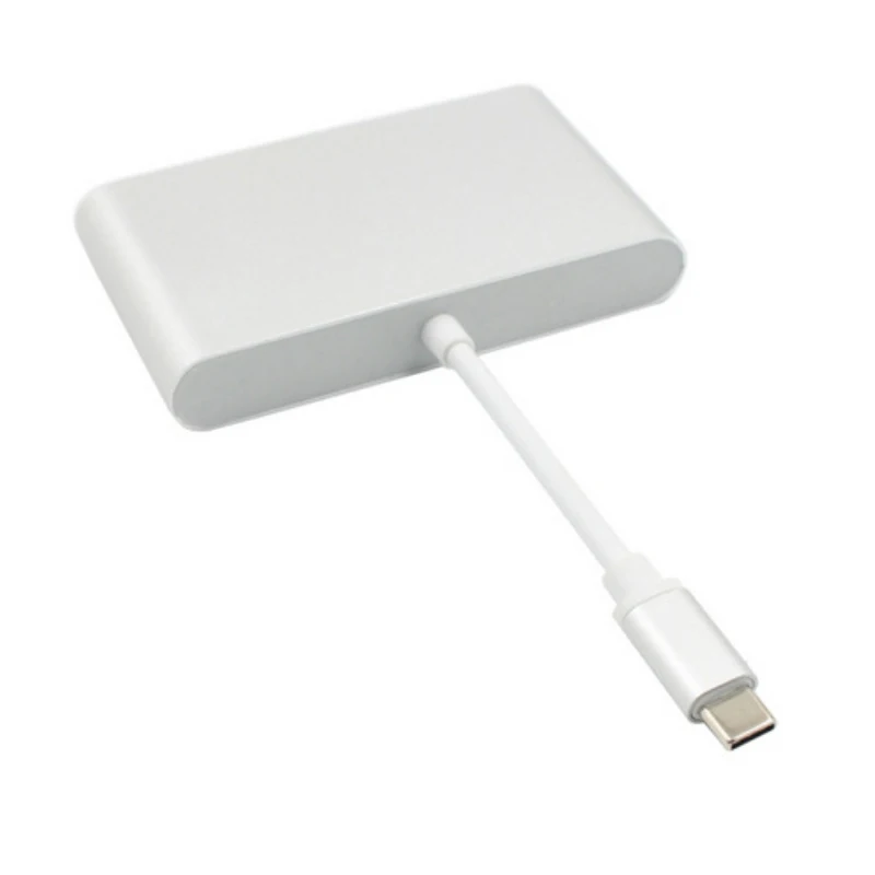 Тип C к HDMI4K USB 3,0+ RJ45 адаптер для зарядки конвертер USB-C 3,0 концентратор адаптер для Mac Air Pro huawei Mate10 samsung S8 новейший
