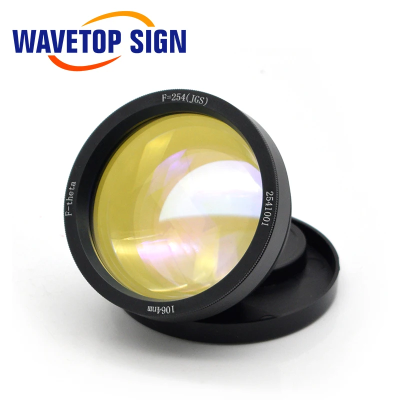 WaveTopSign 1064nm сканирующая линза F160 110*110 мм F254 175*175 мм Кварцевый материал для Min.60W лазер