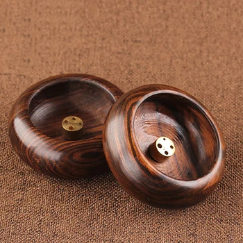 

Incense Burner 4 Holes Perfume Cuttings Holder Base Stand Brass Dragon Vintage