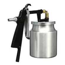 500 мл сифон Воздушный пистолет-опрыскиватель для распыления краски из сплава инструмент для нанесения краски с воздушным управлением подающий воздушный спрей для мебели краска для машин