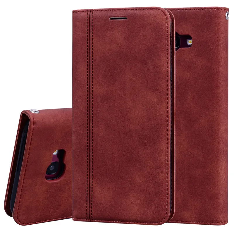 For Samsung Galaxy J4 2018 Case Leather Wallet Flip Magnet Phone Case For Samsung J4 Plus 2018 J4Plus J4+ J 4 J400F J415F Cover samsung cute phone cover
