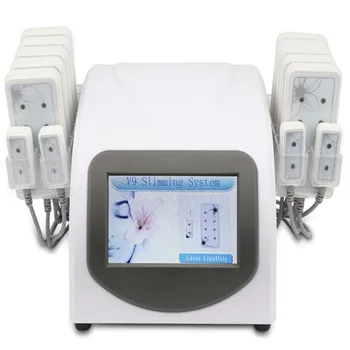 

Portable Home Use Lipolaser Professional Slimming Machine 10 largepads 4 smallpad Lipo Laser Beauty Equipment for Weight Loss