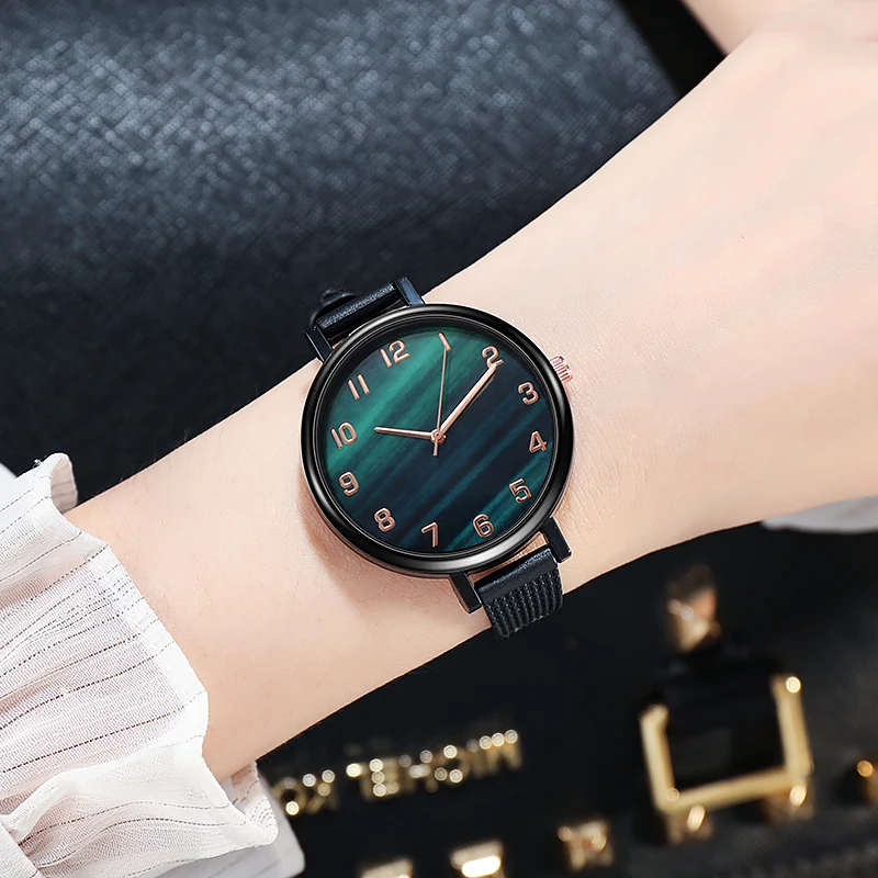 WOKAI Luxury Wrist Watches for Women Fashion Quartz Watch Silicone Band Dial Women Wathes Casual Ladies watch relogio feminino 5