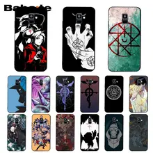 Babaite completa de metal alquimista irmandade anime caso telefone para samsung galaxy a7 a50 a70 a40 a20 a30 a8 a6 a8 mais a9 2018(China)