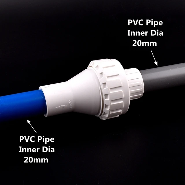20/25/32 Mm Id Pvc Öv Rugó Egyirányú Nem Visszatérő Ellenőrző Szelepcsövek Illesztő Csatlakozó Adapter Vízcsatlakozó A Kert Öntözéséhez - Image 5