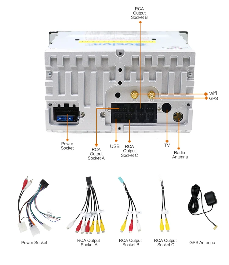 Excellent 2 DIN Octa Core car dvd android 9.0 double din gps navigation Wifi usb+Bluetooth+Radio for Toyota Hilux Camry Corolla Prado RAV4 22