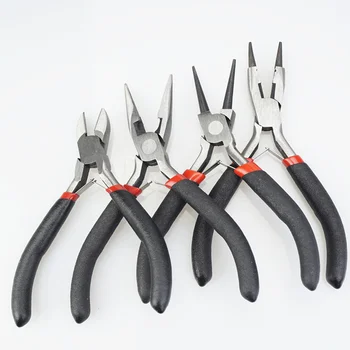 

5 Style Jewelry Pliers Tool And Equipment Kit Long Needle Round Nose Cutting Wire Pliers For Jewelry Making Handmade Accessories