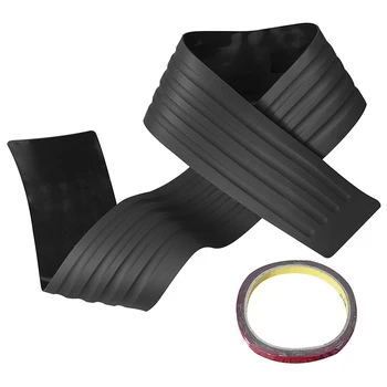 

1Set Car Rubber Rear Guard Bumper Protector Trim Cover (35.8Inch)