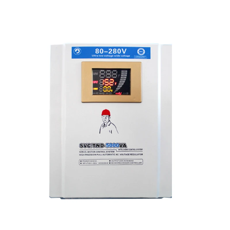

Pressure Regulator Household Voltage Regulator Protector Intelligent Voltage Multifunctional HD Display Regulated Power Supply