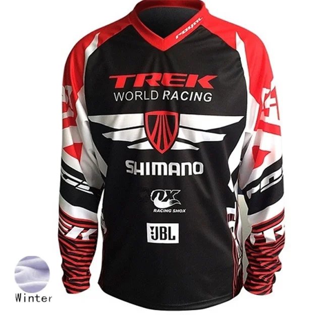 Для езды на мотоцикле, майка для мотокросса MTB DH MX, велосипедная, велосипедная, для спуска, Джерси, быстросохнущая, гладкая или хлопковая футболка, выбор