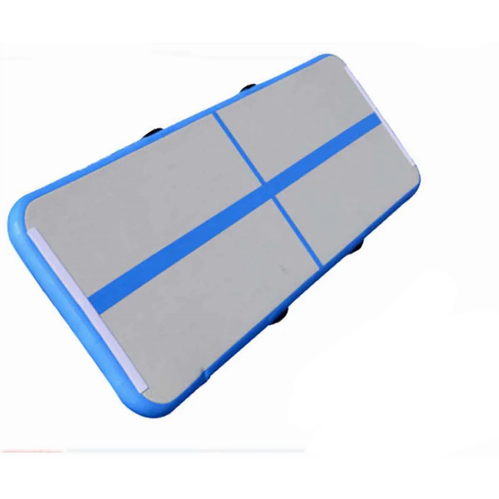 Хороший надувной коврик для тхэквондо надувной гимнастический коврик для продажи - Цвет: Синий