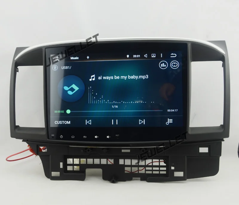 Discount 10.1" Octa Core IPS screen Android 9.0 Car GPS radio Navigation for Mitsubishi Lancer Fortis 2008-2013 5