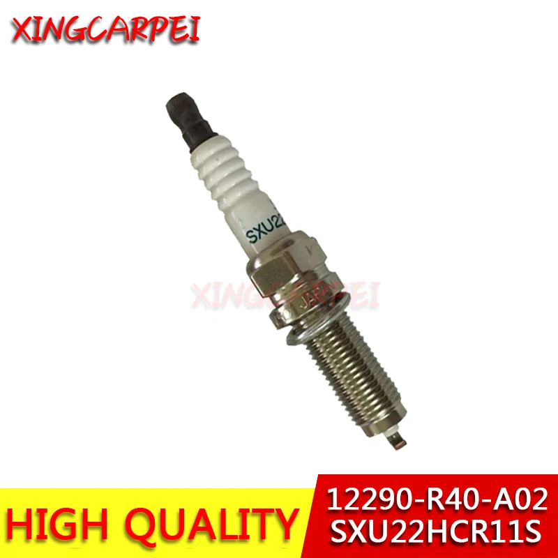Новые 4 шт./лот Иридиевые свечи зажигания 12290-R40-A02 SXU22HCR11S для Honda Accord Civic Acura ILX MDX RL 12290 R40 A02 SXU22HCR11S