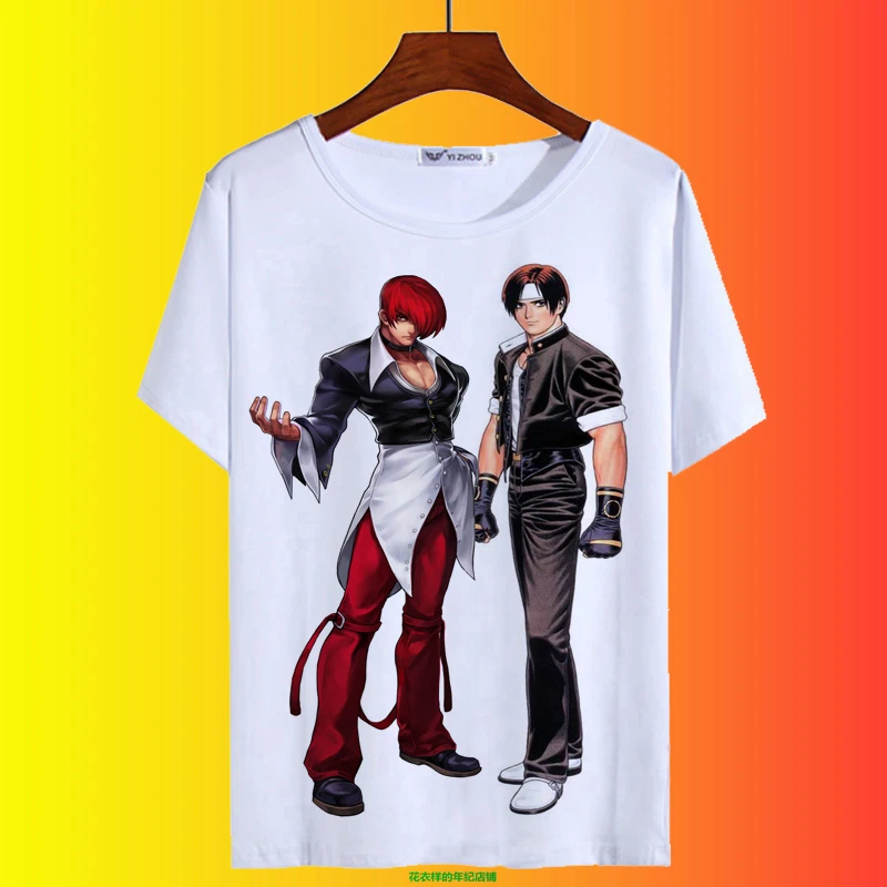 ファイターズコスプレtシャツkof草薙京八神庵夏のtシャツの男性 女性のファッションカジュアルトップtシャツコスチューム Anime Costumes Aliexpress