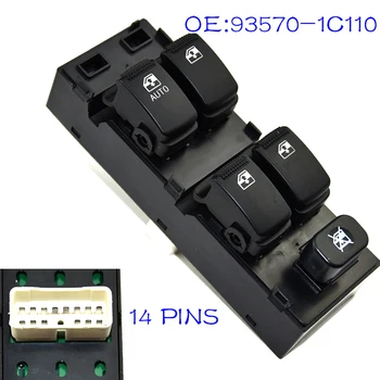 

New 93570-1C110 For Hyundai Getz 2005 Master Electric Power Window Switch 935701C110 Auto Accessorie