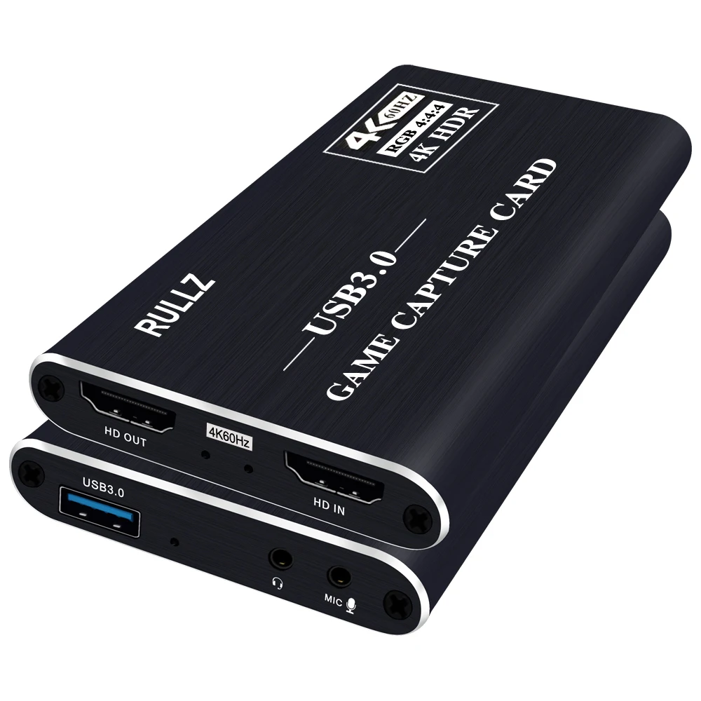 4K 60 Гц HDMI-совместимая карта захвата Видео HDR Loop PC OBS живая трансляция USB 3 0 2 Игровой