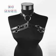 BOOGEANEEL, ремни из искусственной кожи, трендовые сексуальные ремни, Харадзюку, женские тонкие шипованные ремни в стиле панк, для взрослых, фетиш, бондаж, подвязки, нагрудный ремень