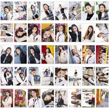 

40 Pcs/Set ITZY IT'z ME Photocard Photo Card PVC Crystal Card Stickers For Bus Student Card Stationery Set