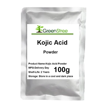

Kojic Acid Powder Whitening skin and inhibiting melanin Cosmetic ingredients for the treatment of color spots and acne