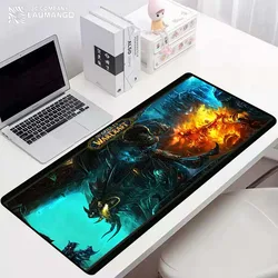 Mundo do rato da almofada quente warcraft computador esteira do computador computador acessórios mousepad empresa gaming portátil mausepad tapete teclado anime