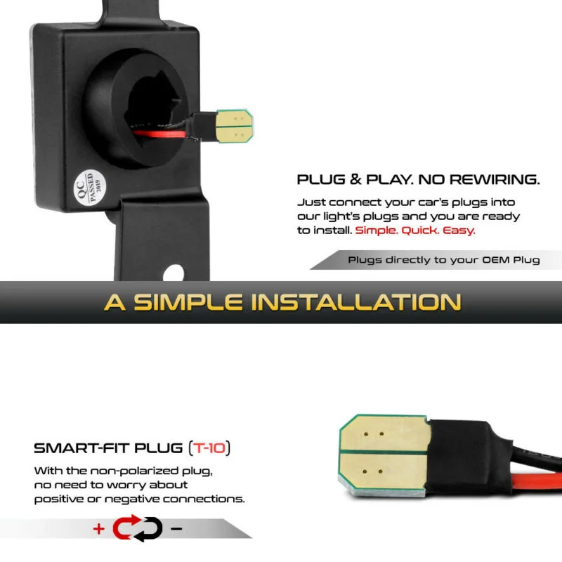 1 пара автомобильный светильник номерного знака 12-24V 6500K для Chevrolet Pickup 2005