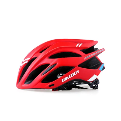 Легкий велосипедный шлем велосипеда Сверхлегкий шлем межгрольный литой Горный Дорожный велосипедный шлем MTB безопасный Для мужчин Для женщин - Цвет: Красный