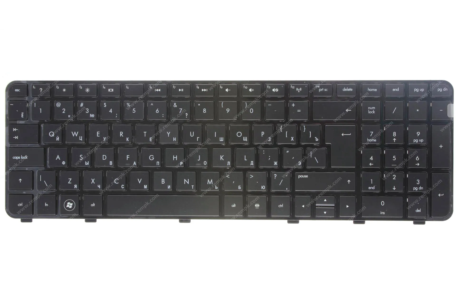 Клавиатура для ноутбука HP Pavilion DV6-6000 черная (c рамкой) | Компьютеры и офис