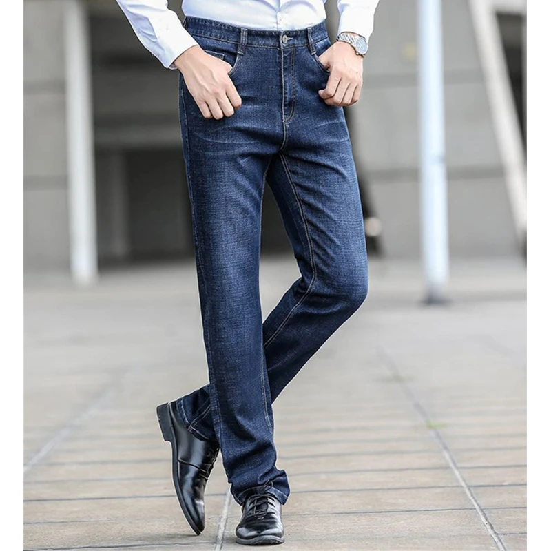Autumn Men Jeans Thick Tall Man Extra 