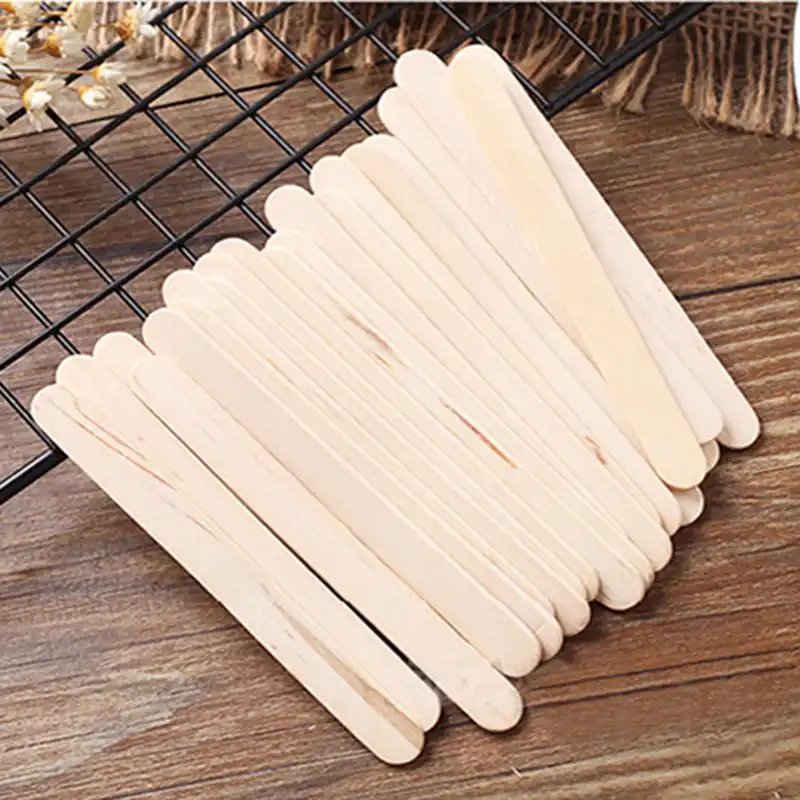 wooden ice lollies