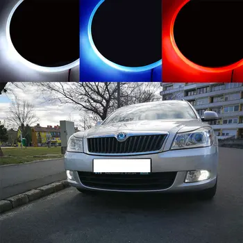 

Car Styling led emblem Badge Logo Light For Skoda Octavia 5E A5 A7 Superb 3T 3V Fabia 6Y NJ Rapid NH3 1 2 3 MK1 MK2 MK3 Yeti 5L