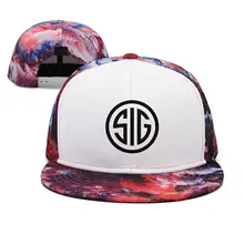 SISIG-Sauer-Logo-Snapback Кепка подходит для всех хлопковых свиней