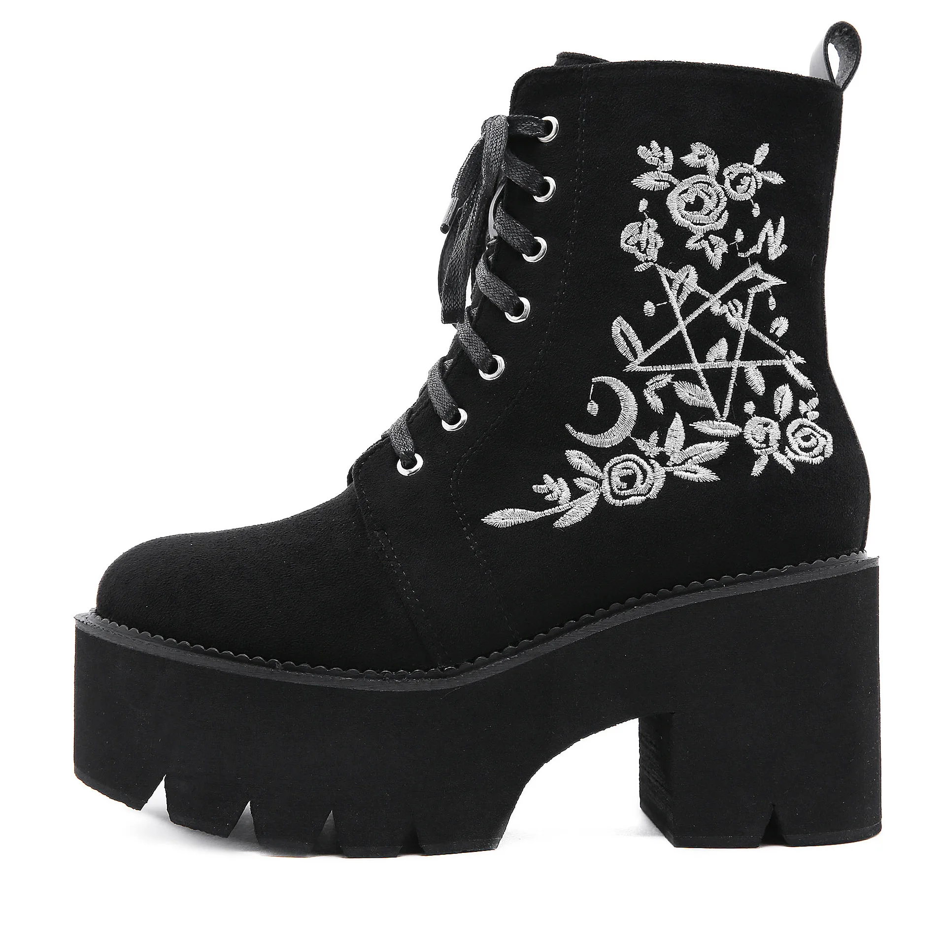 

New Women's sexy High Heels Shoes boots Autumn winter printing fashion Knitted Stretch boots Women Black Ankle Sock Boots