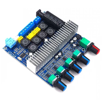

2*50W+100W TPA3116 Bluetooth HIFI Power Subwoofer Amplifier Board 2.1 Channel TPA3116D2 Audio Stereo equalizer Amp