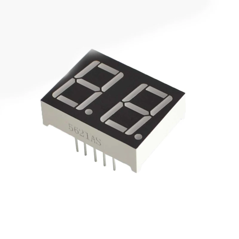 Display 7 segmentos Led VERDE catodo comun 14mm 0,56 pulgadas Arduino